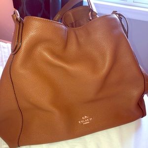 Coach Tan Leather Bag